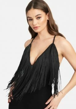 Best Sellers Festival Fringe Neck Jumpsuit