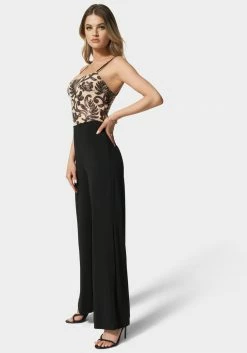 Sparkle Mesh Jumpsuit