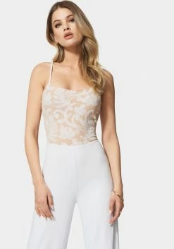 Sparkle Mesh Jumpsuit Bridal