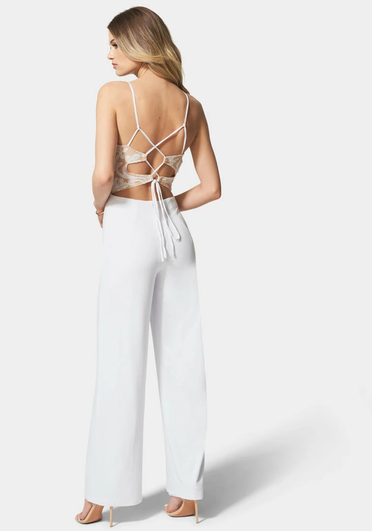 Sparkle Mesh Jumpsuit Bridal 3 Sparkle Mesh Jumpsuit Bridal