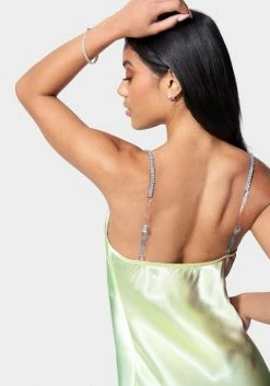 JUMP Bridal Sparkle Strap Slip Dress 9 JUMP Bridal Sparkle Strap Slip Dress
