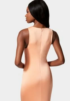 JUMP Ring Detail Midi Dress