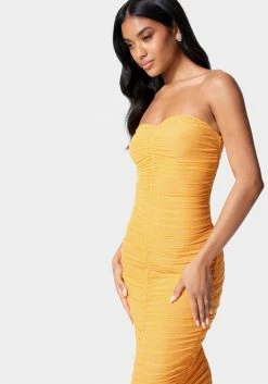JUMP Strapless Sparkle Mesh Dress Spring/Summer