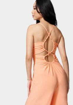 Spring/Summer Strappy Back Jumpsuit