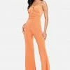 Halter Neck Wide Leg Jumpsuit