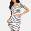 JUMP Striped 2 Piece Dress Print Shop