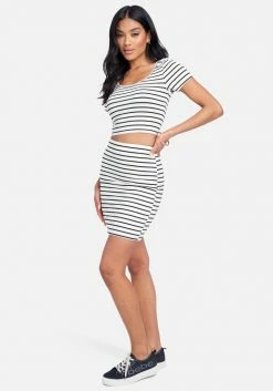JUMP Striped 2 Piece Dress Print Shop