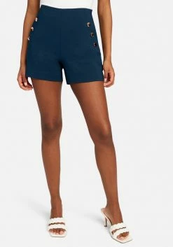 TC High Waist Button Detail Short Spring/Summer