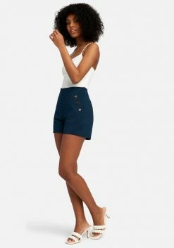TC High Waist Button Detail Short Spring/Summer