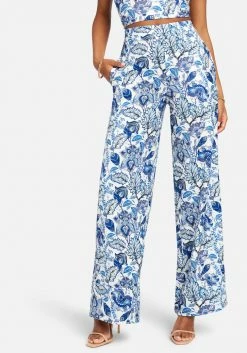 TC Print Shop High Waist Wide Leg Pant