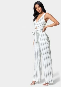 TC Sleeveless Wide Leg Jumpsuit Spring/Summer