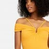 TC Off Shoulder Ring Detail Top