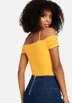 TC Off Shoulder Ring Detail Top 9 TC Off Shoulder Ring Detail Top