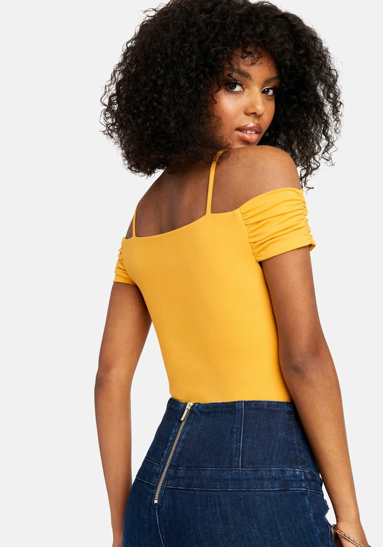 TC Off Shoulder Ring Detail Top 4 TC Off Shoulder Ring Detail Top