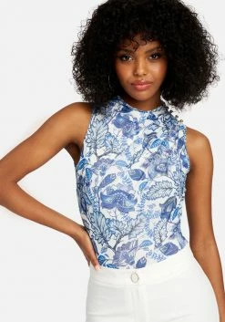 TC Drape Neck Bodysuit