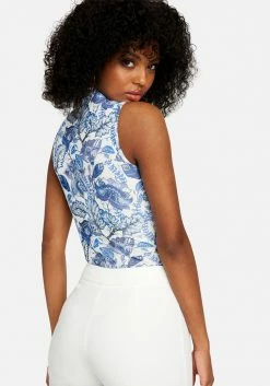 TC Drape Neck Bodysuit