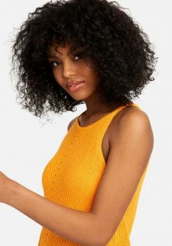 TC Spring/Summer Pointelle Halter Sweater Top 10 TC Spring/Summer Pointelle Halter Sweater Top