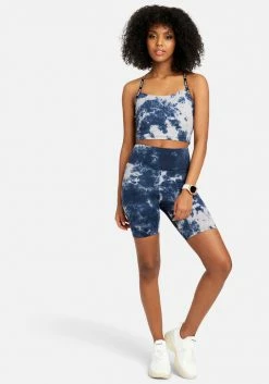 TC Bebe Logo Diamond Dye Short