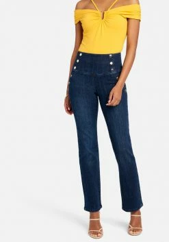 TC Night Out High Waist Straight Leg Jeans