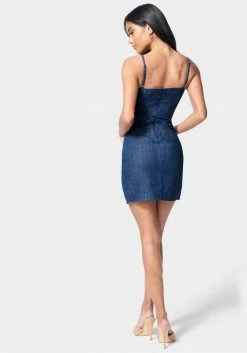 TC Festival Season Spaghetti Strap Bustier Denim Dress 7 TC Festival Season Spaghetti Strap Bustier Denim Dress
