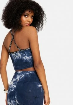 TC Bebe Logo Diamond Dye Top