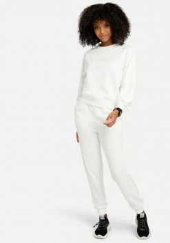 TC Bebe Logo Satin Tape Sweatshirt