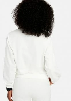 TC Bebe Logo Satin Tape Sweatshirt