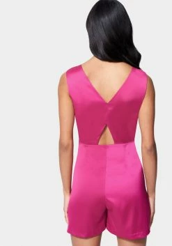 TC Festival Season Surplice Overlay Romper