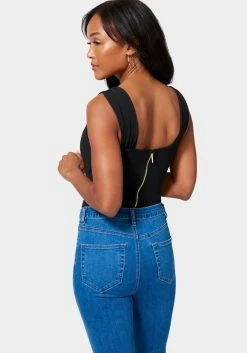 TC Ruched Sleeve Cutout Detail Top Festival Season