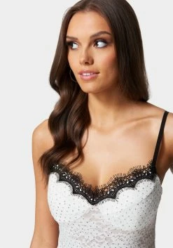 TC Lace Bustier Bodysuit