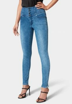 TC High Waist Corset Skinny Jeans Festival Season