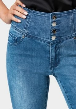 TC High Waist Corset Skinny Jeans Festival Season