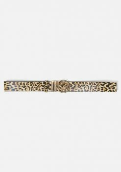 ASTOR Bebe Leopard Reversible Belt