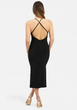 JUMP Bridal Gold Bar Detail Dress