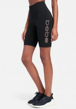 ONE STEP UP BOL Rhinestud Logo Biker Short