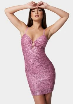 JUMP Ring Detail Sequin Mini New