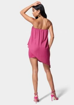 JUMP Strapless Overlay Romper Spring/Summer