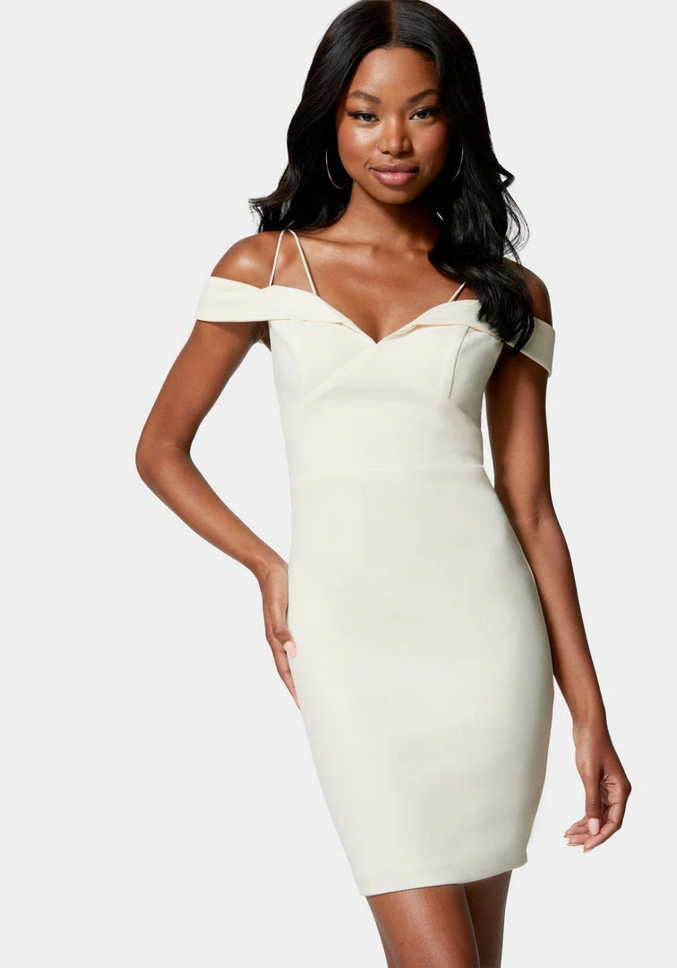 JUMP Off Shoulder Knit Dress Night Out 1 JUMP Off Shoulder Knit Dress Night Out