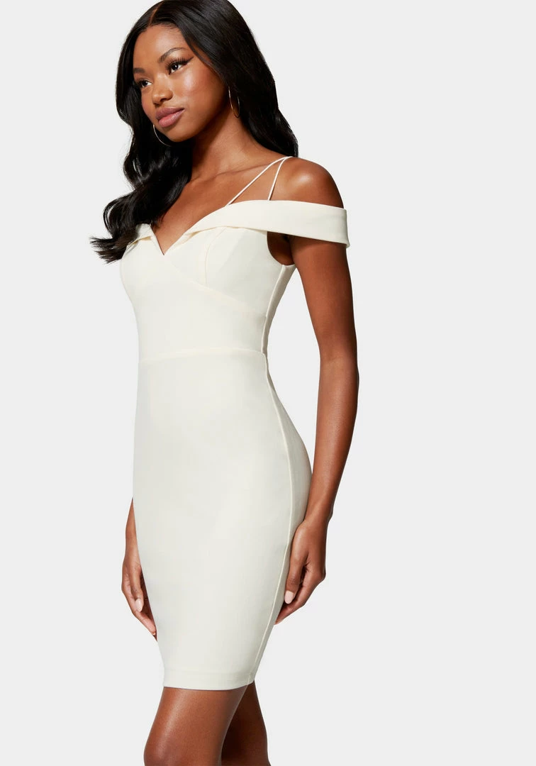 JUMP Off Shoulder Knit Dress Night Out 2 JUMP Off Shoulder Knit Dress Night Out