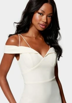 JUMP Off Shoulder Knit Dress Night Out 8 JUMP Off Shoulder Knit Dress Night Out