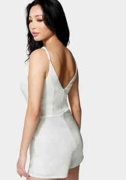 JUMP Bridal Wrap Skirt Romper