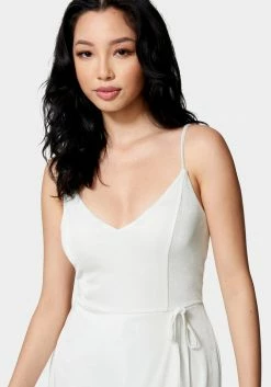 JUMP Bridal Wrap Skirt Romper