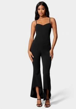 Ruffle Leg Jumpsuit