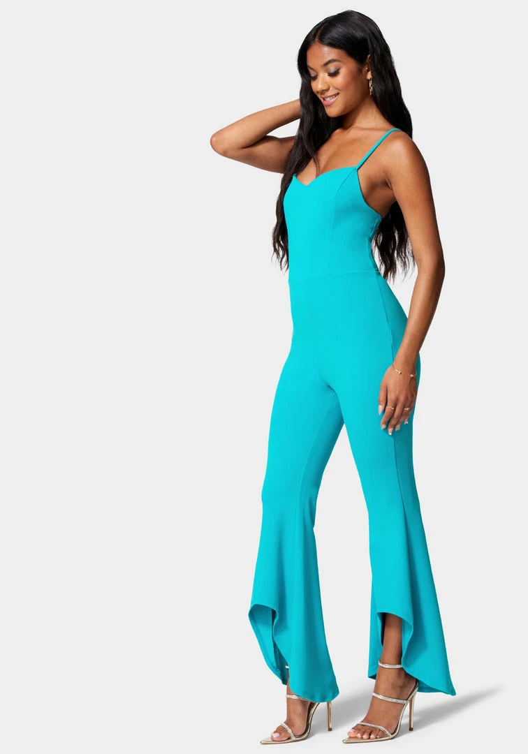 Night Out Ruffle Leg Jumpsuit 2 Night Out Ruffle Leg Jumpsuit