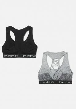 PPI Bebe Seamless Racerback Bra 2 Pack With Removable Pads