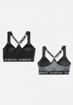 PPI Bebe Seamless Molded Cup Racerback Bra 2 Pack Logo
