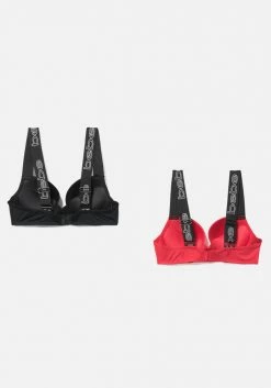 PPI Logo Bebe Push Up Micro Bra 2 Pack