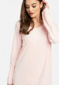 PPI Bebe Velour Logo Printed Sleep Dress