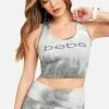 ONE STEP UP BOL Logo Tie Dye Crop Tank