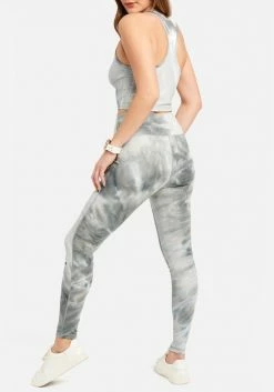 ONE STEP UP BOL Bebe Tie Dye Pocket Legging